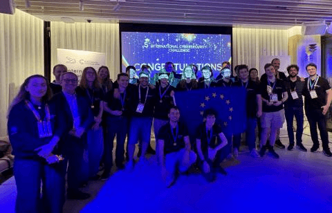 5th consecutive victory for Team Europe, the still undefeated EU Champions of the International Cybersecurity Challenge